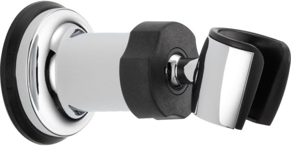 Wall mounted shower head holder
